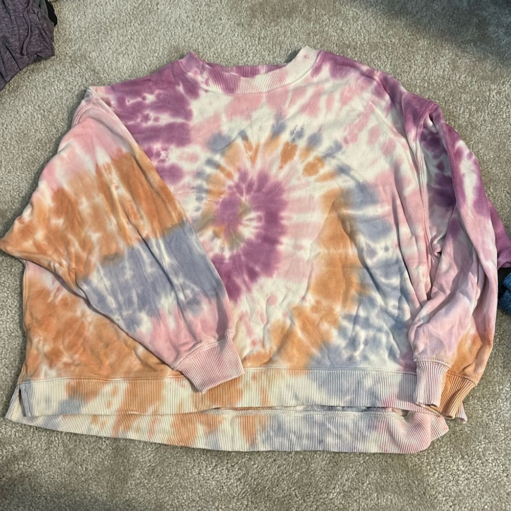 American Eagle Sweatshirt tie-dye